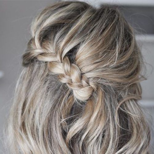 Folded Braided Updo Hairstyles (Photo 5 of 20)