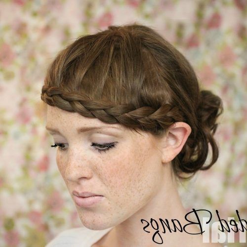 Braid And Side Bang Hairstyles (Photo 15 of 15)