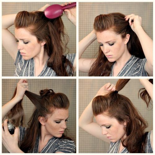 Faux Hawk Ponytail Hairstyles (Photo 5 of 20)