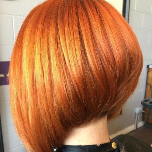 Stacked Copper Balayage Bob Hairstyles (Photo 2 of 20)