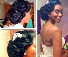 15 Inspirations Wedding Hair for Black Bridesmaids