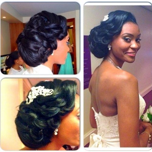 Wedding Hair For Black Bridesmaids (Photo 1 of 15)