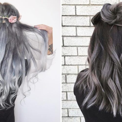 Gray Medium Hairstyles (Photo 13 of 20)