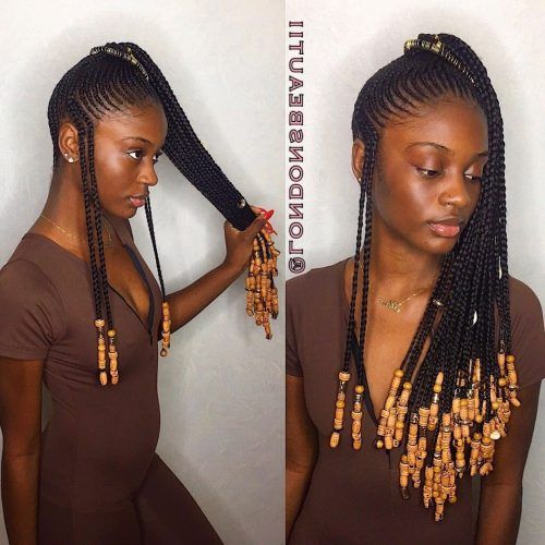 Cornrows Hairstyles With Beads (Photo 9 of 15)