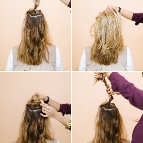 Half Up Top Knot Braid Hairstyles (Photo 12 of 20)