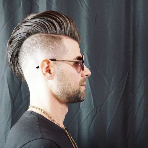 Medium Length Mohawk Hairstyles With Shaved Sides (Photo 8 of 20)