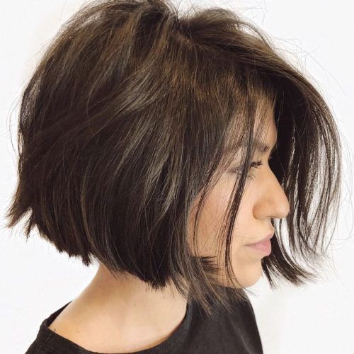Deep Asymmetrical Short Hairstyles For Thick Hair (Photo 8 of 20)