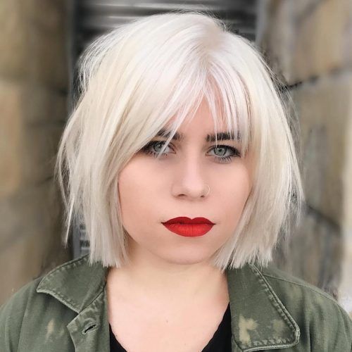 Short Bob Hairstyles With Cropped Bangs (Photo 11 of 20)