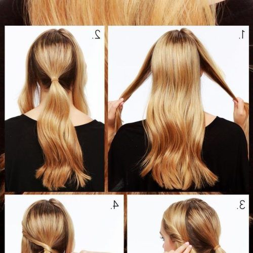 Low Ponytail Hairstyles With Waves (Photo 10 of 20)