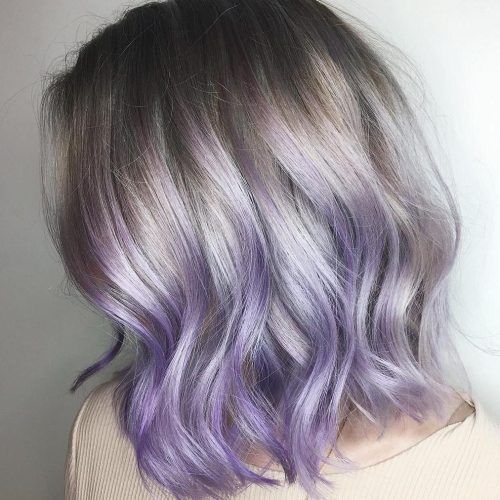 Lavender Haircuts With Side Part (Photo 8 of 20)