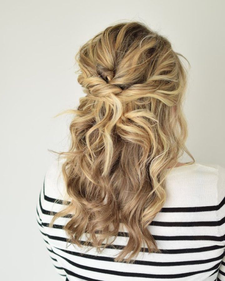 20 Best Ideas Twisted and Pinned Half Up Wedding Hairstyles