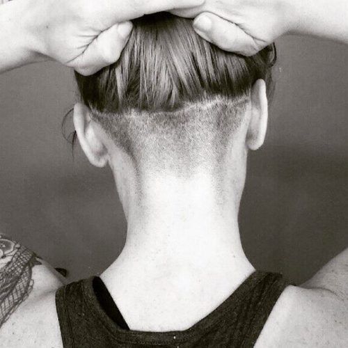 Shaved Undercuts (Photo 14 of 20)