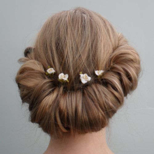 Roll Hairstyles For Wedding (Photo 5 of 15)