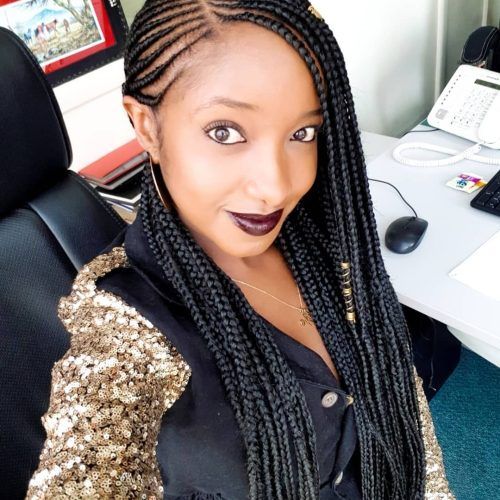Kenyan Cornrows Hairstyles (Photo 14 of 15)