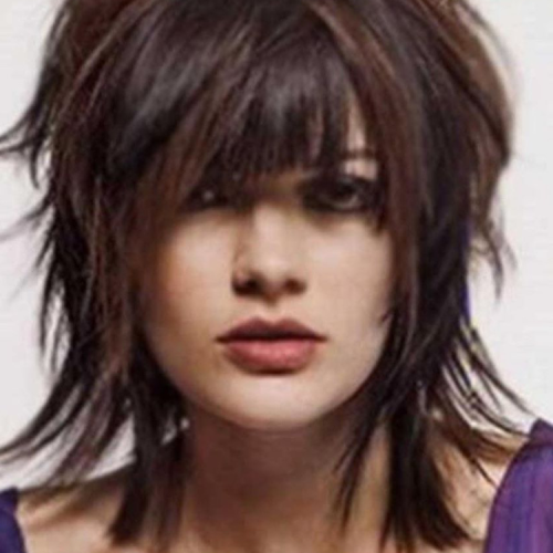 Cool Shag Hairstyles With Feathered Bangs (Photo 16 of 20)