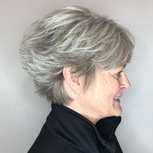 Gray Pixie Haircuts For Older Women (Photo 14 of 20)