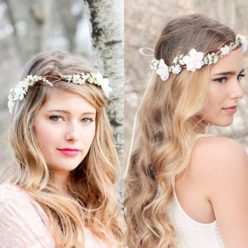 Wedding Hairstyles With Crown (Photo 4 of 15)