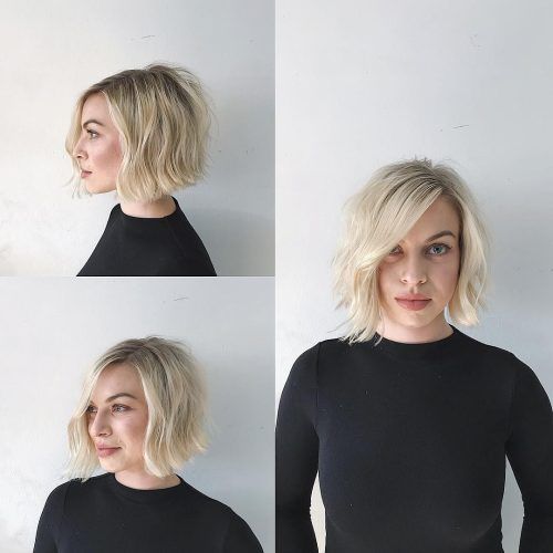 Textured Bob With Side Part Hairstyles (Photo 1 of 20)