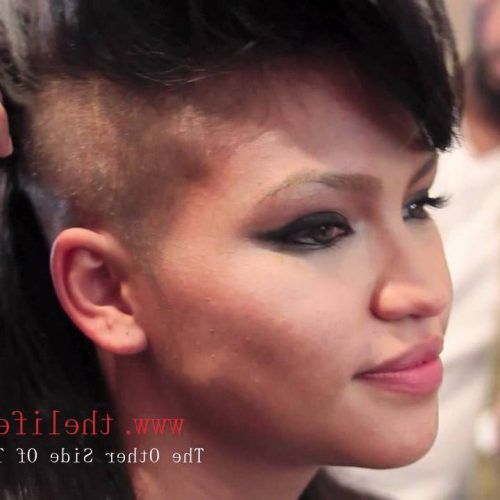Cassie Roll Mohawk Hairstyles (Photo 4 of 20)