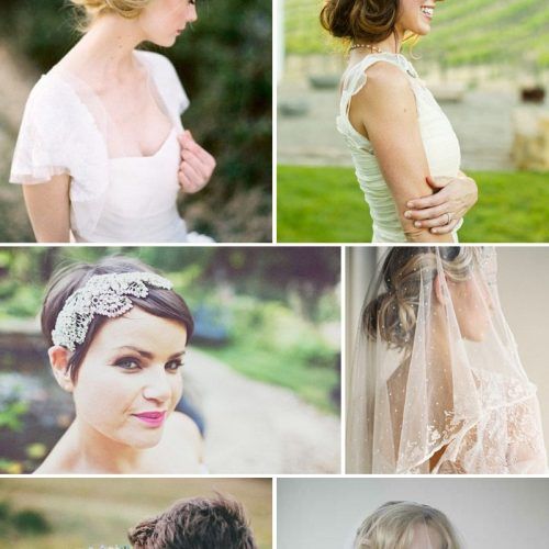 Short And Sweet Hairstyles For Wedding (Photo 17 of 20)