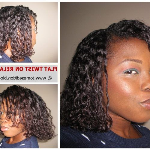 Flat Twists Into Twist Out Curls (Photo 4 of 15)