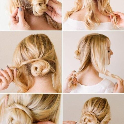 Easy And Cute Updos For Medium Length Hair (Photo 7 of 15)