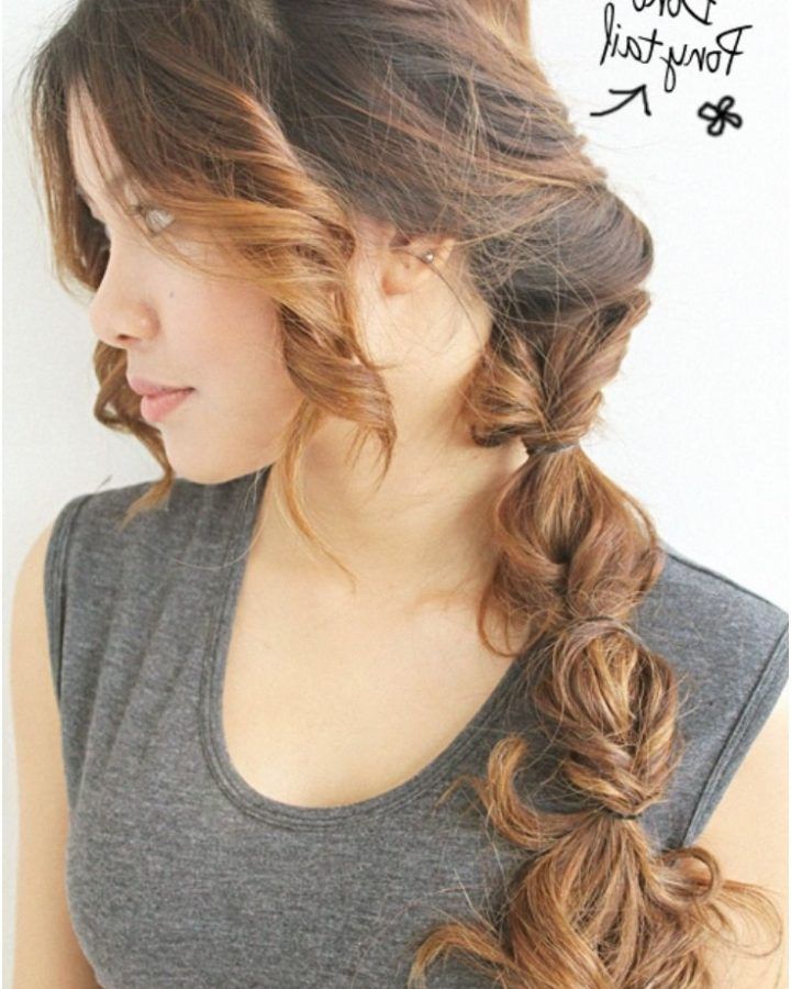 20 Best Collection of Braided Boho Locks Pony Hairstyles
