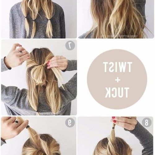 Diy Updo Hairstyles For Long Hair (Photo 7 of 15)