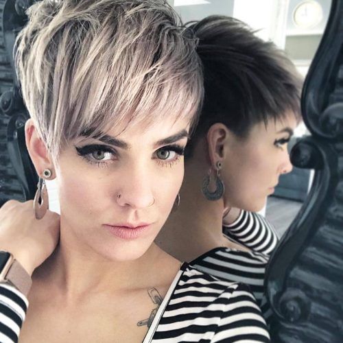 Layered Pixie Hairstyles With An Edgy Fringe (Photo 7 of 20)