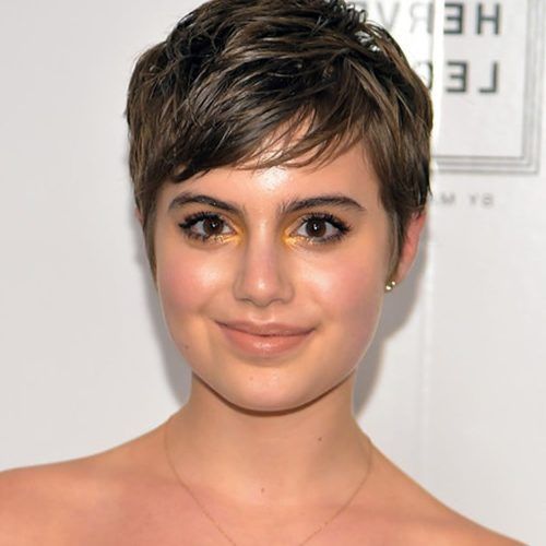 Pixie Hairstyles For Round Faces (Photo 1 of 20)