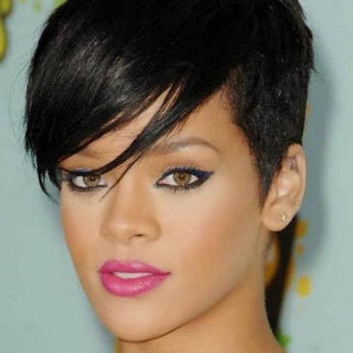 Short Hairstyles For Black Women With Oval Faces (Photo 14 of 15)
