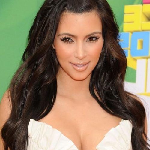 Long Hairstyles Kim Kardashian (Photo 13 of 15)