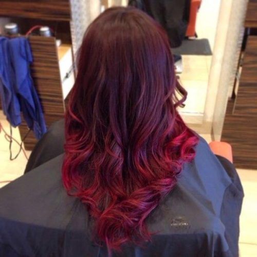Long Hairstyles Red Ombre (Photo 13 of 15)