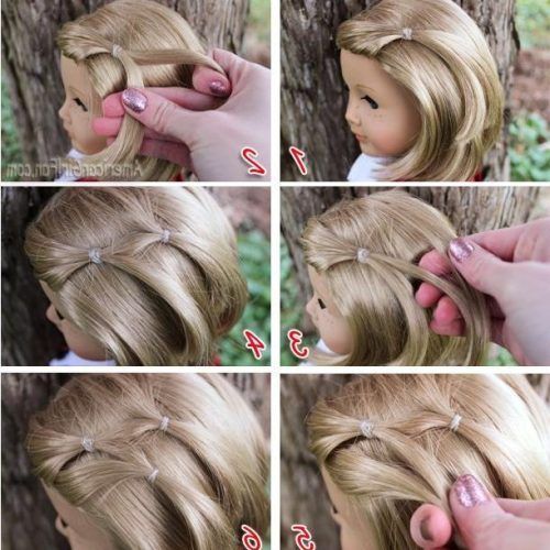 Cute Hairstyles For American Girl Doll Julie within Cute American Girl Doll Hairstyles For Short Hair (Photo 6 of 292)