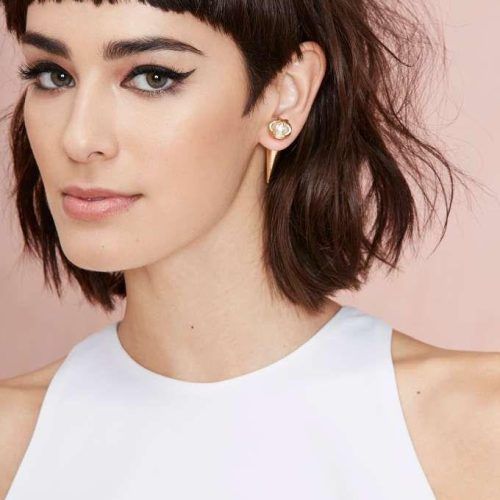 Long Hairstyles With Short Bangs (Photo 14 of 15)