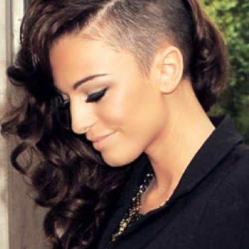 Hairstyles For Long Hair Shaved Side (Photo 15 of 15)