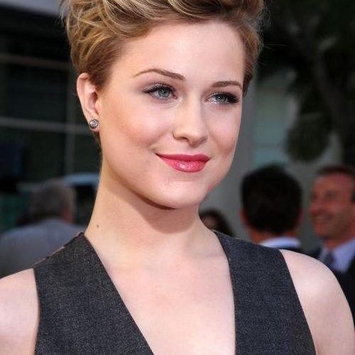 Super Short Hairstyles For Round Faces (Photo 11 of 15)