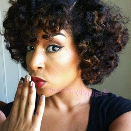 Curly Short Hairstyles For Black Women (Photo 14 of 20)