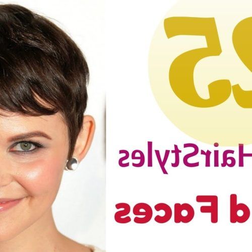 Short Shaggy Hairstyles For Round Faces (Photo 2 of 15)
