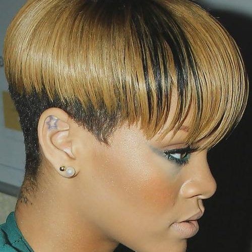 Bob Short Hairstyles For Black Women (Photo 13 of 20)