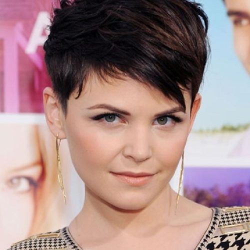 Super Short Hairstyles For Round Faces (Photo 13 of 15)