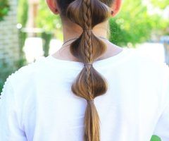 20 Collection of French Braid Ponytail Hairstyles with Bubbles