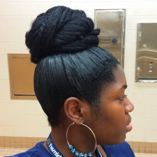 Updo Hairstyles For Permed Hair (Photo 15 of 15)
