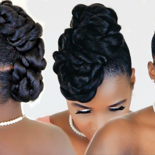 Twisted Faux Hawk Updo Hairstyles (Photo 1 of 20)