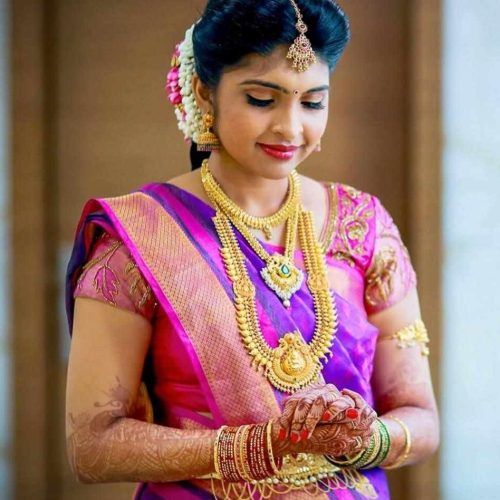 Wedding Hairstyles For Sarees (Photo 8 of 15)