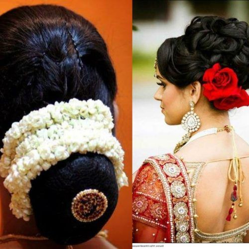 Indian Bun Wedding Hairstyles (Photo 11 of 15)