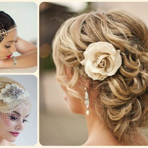 Wedding Hairstyles For Long Hair With Fascinator (Photo 10 of 15)