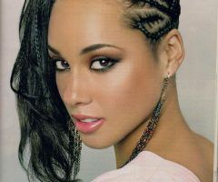20 Best Ideas Alicia Keys Glamorous Mohawk Hairstyles
