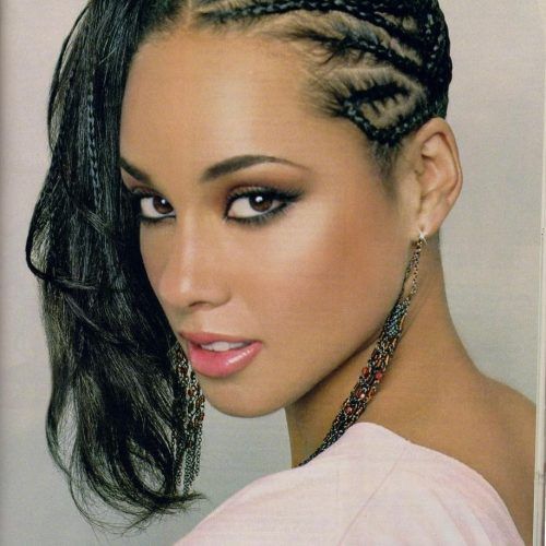 Alicia Keys Glamorous Mohawk Hairstyles (Photo 1 of 20)