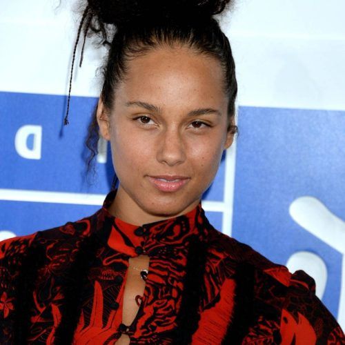 Alicia Keys Glamorous Mohawk Hairstyles (Photo 10 of 20)